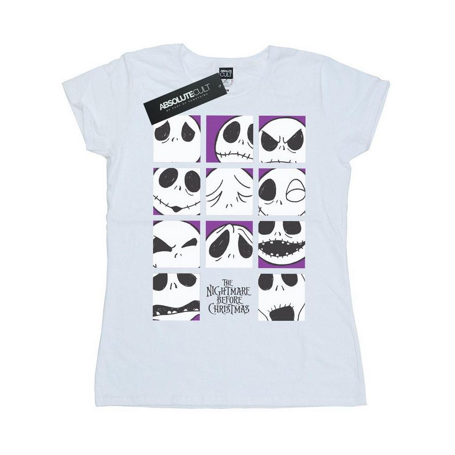 Nightmare Before Christmas Many Faces Of Jack TShirt