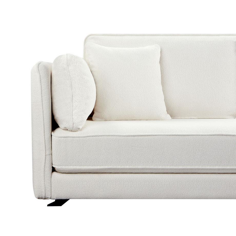 Beliani Canapé d'angle en Bouclé Moderne ALTAN  