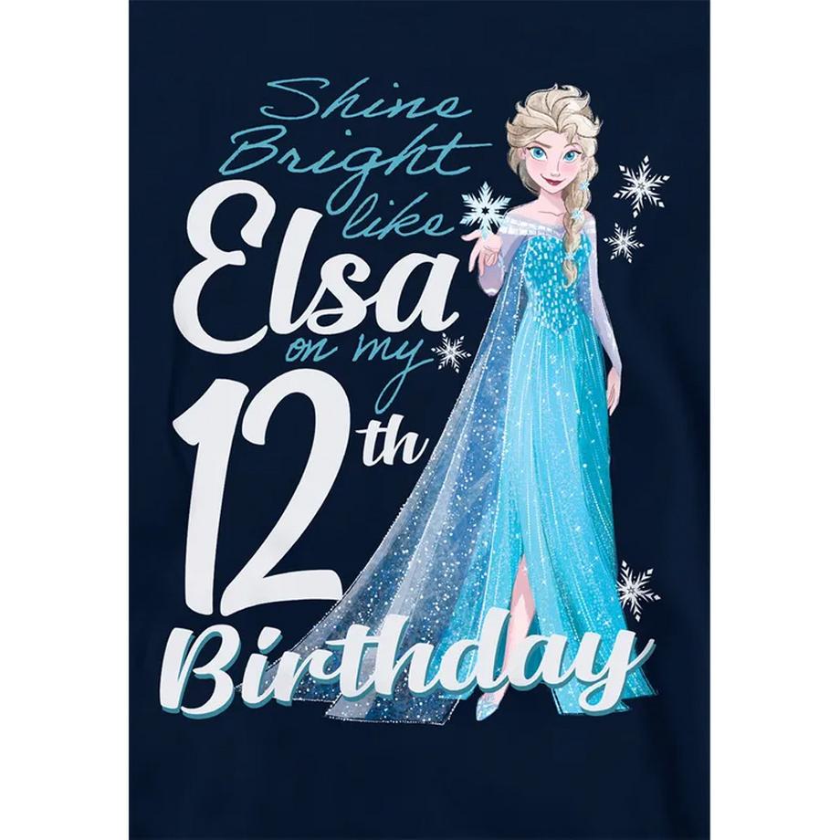 FROZEN  Sweat À Capuche 9ème Anniversaire Bright Like Elsa 