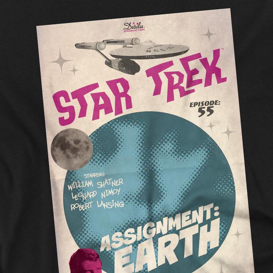 Star Trek Star Trek The Original Series Episode 55 Assignment Earth T-Shirt  