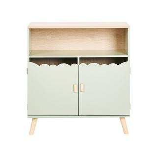 Beliani Sideboard aus MDF-Platte Skandinavisch LACKEY  