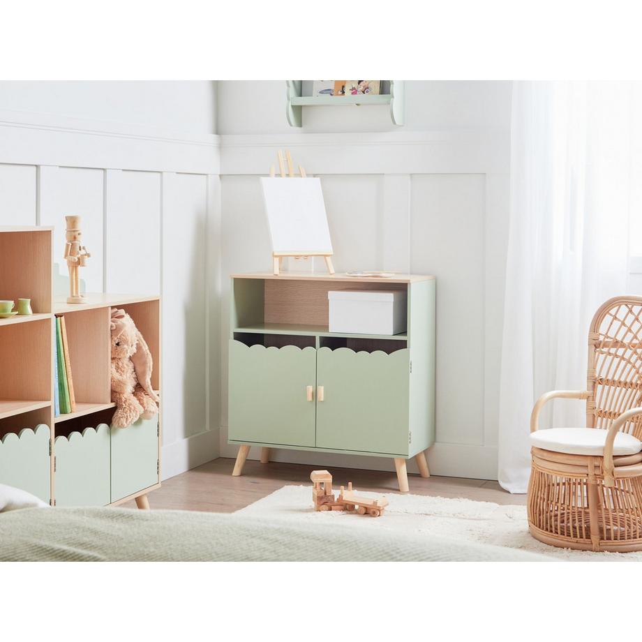 Beliani Schrank aus MDF-Platte  LACKEY  