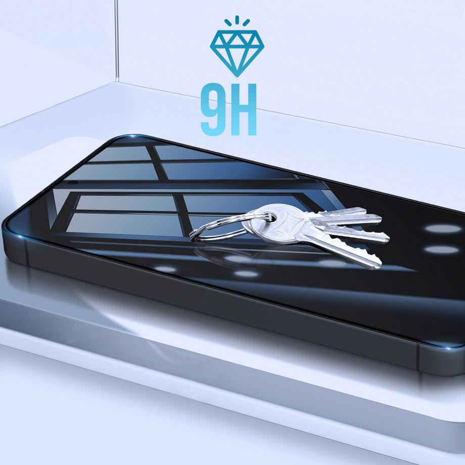 Avizar  Verre Samsung S24 Plus Adhésif Noir 