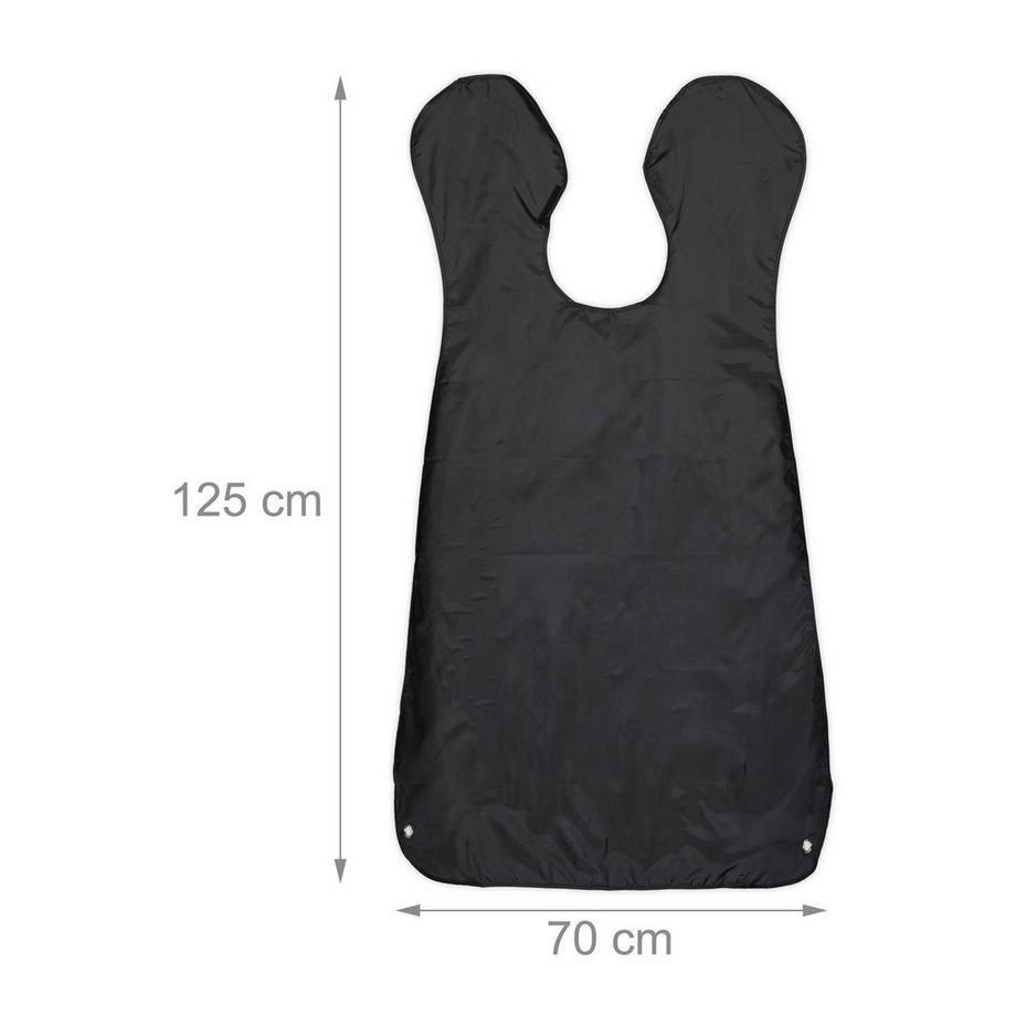 B2X  Bartschürze mit Saugnäpfen 2er Set 