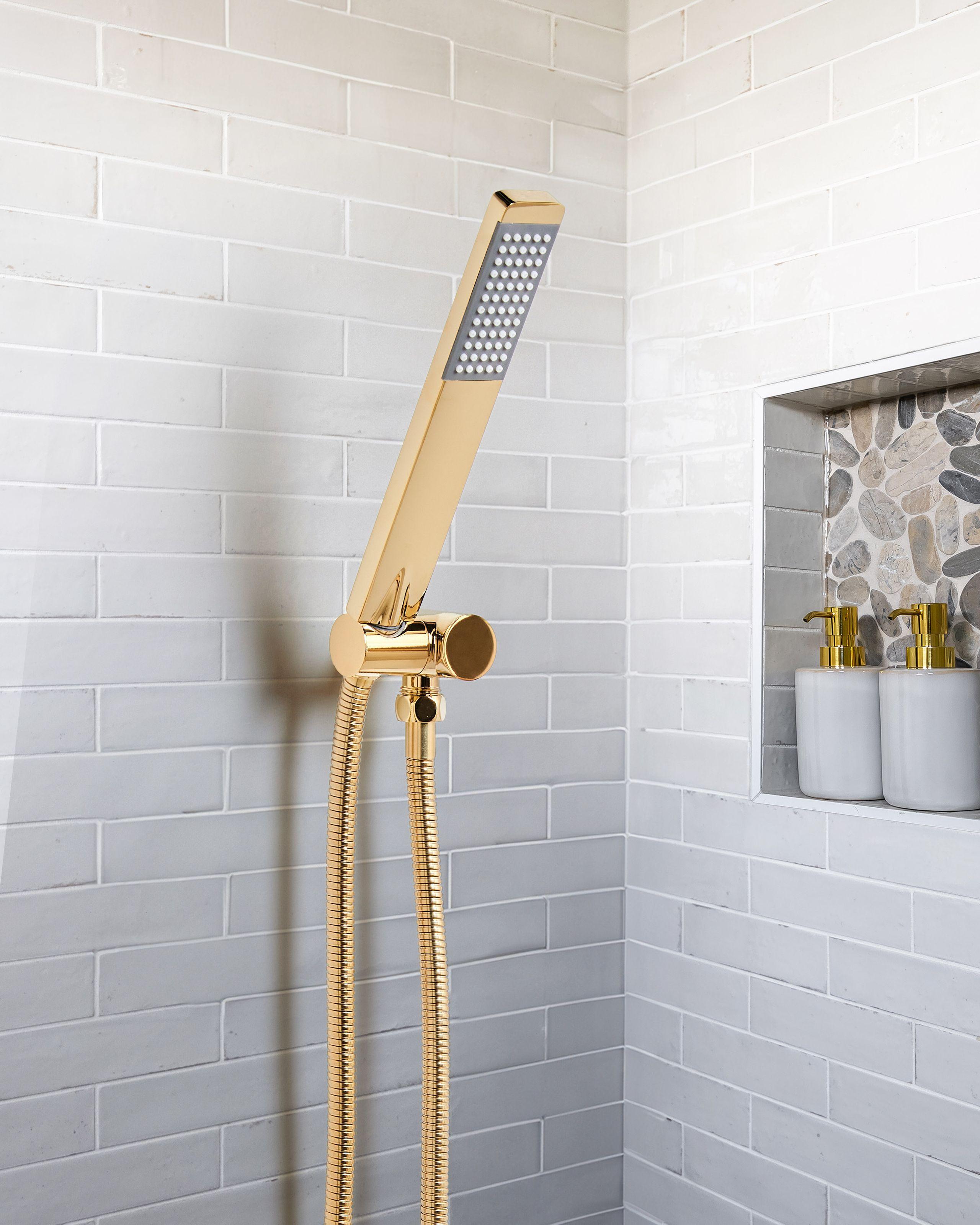 Beliani Soffione doccia en Ottone Classico CHILAPA  