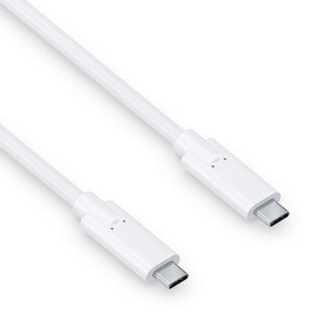 IS2510-005 cavo USB 0,5 m USB 3.2 Gen 2 (3.1 Gen 2) USB C Bianco