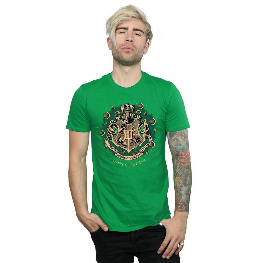 Harry Potter Hogwarts T-Shirt Design Natalizio  