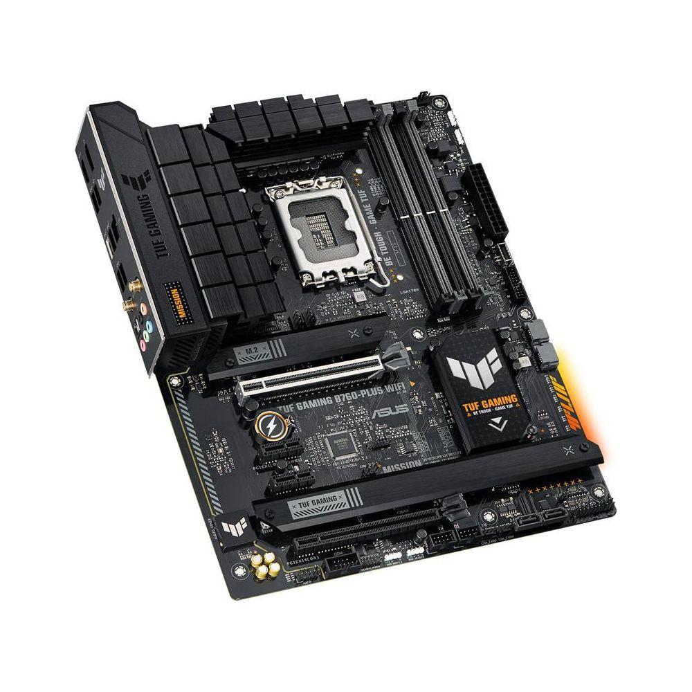 ASUS  ASUS TUF GAMING B760-PLUS WIFI – Robustes und leistungsstarkes Motherboard für Gaming 