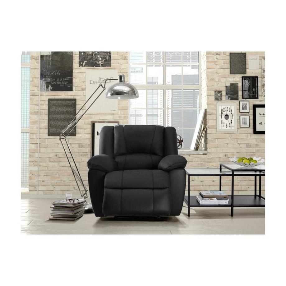 Vente-unique Relaxsessel Fernsehsessel Leder AROMA  