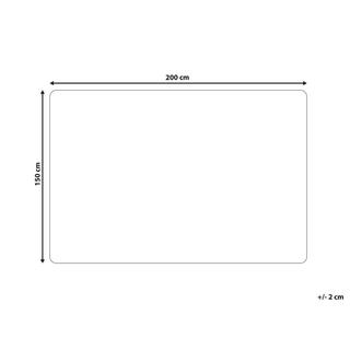 Beliani KANDILLI Couvre-lit Scandinave en Polyester  