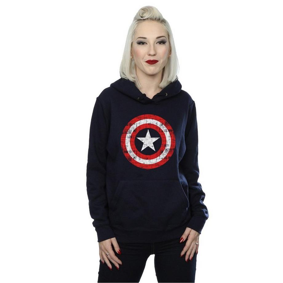 MARVEL Avengers Captain America Shield Kapuzenpullover  