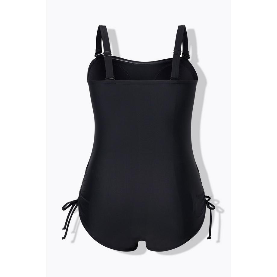 Ulla Popken Costume da bagno versatile Coppe morbide Spalline staccabili Riciclato  