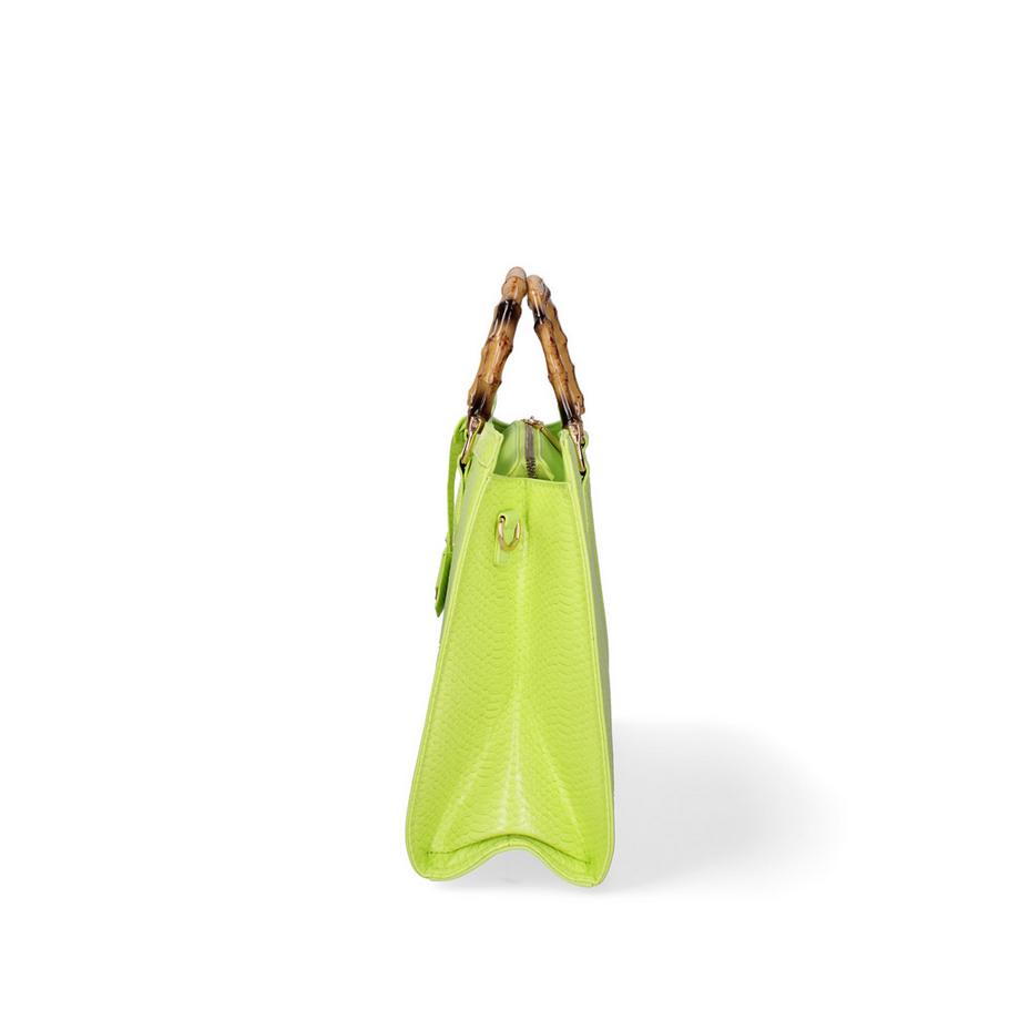 Diana&Co. Borsa a tracolla con manico in bambù  