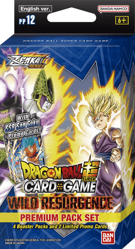 Bandai  Wild Resurgence Zenkai Series 4 Premium Pack Set PP12 - Dragon Ball Super Card Game - EN 