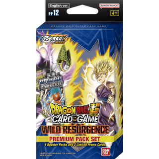 Bandai  Wild Resurgence Zenkai Series 4 Premium Pack Set PP12 - Dragon Ball Super Card Game - EN 
