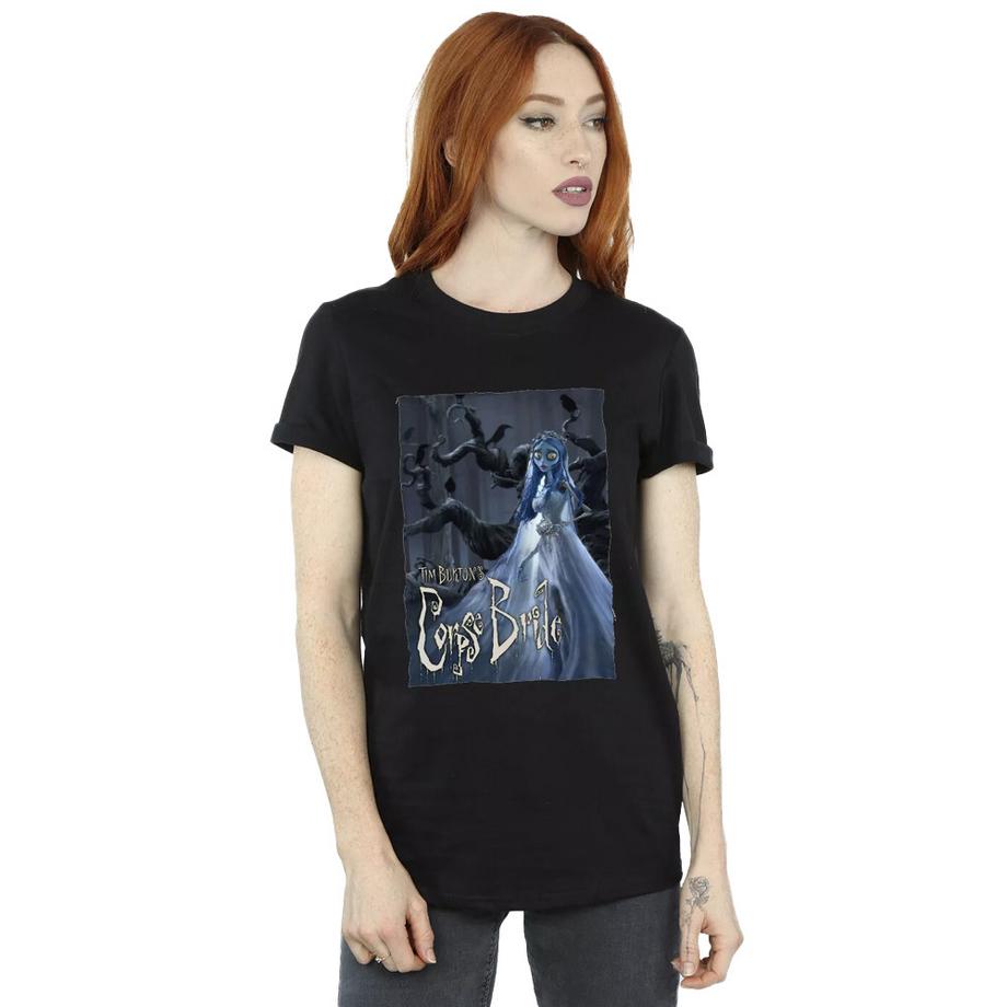 Disney Corpse Bride Grafik Print T-Shirt  