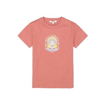 Mädchen T-Shirt washed terra