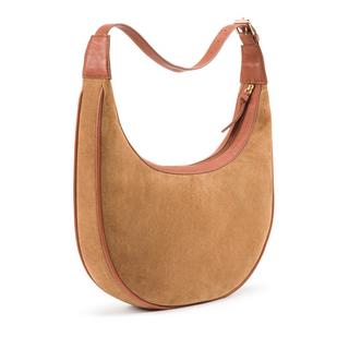 La Redoute Collections  Sac hobo en croûte de cuir 