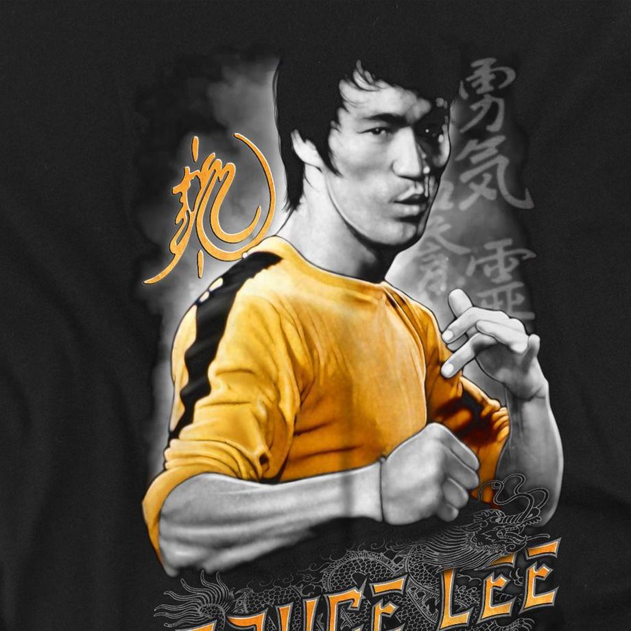 Bruce Lee  Yellow Dragon Maglietta 