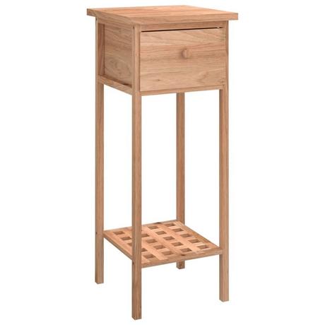 VidaXL Table d'appoint avec tiroir bois  