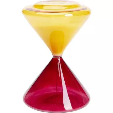 Timer a clessidra rosso-arancio 18