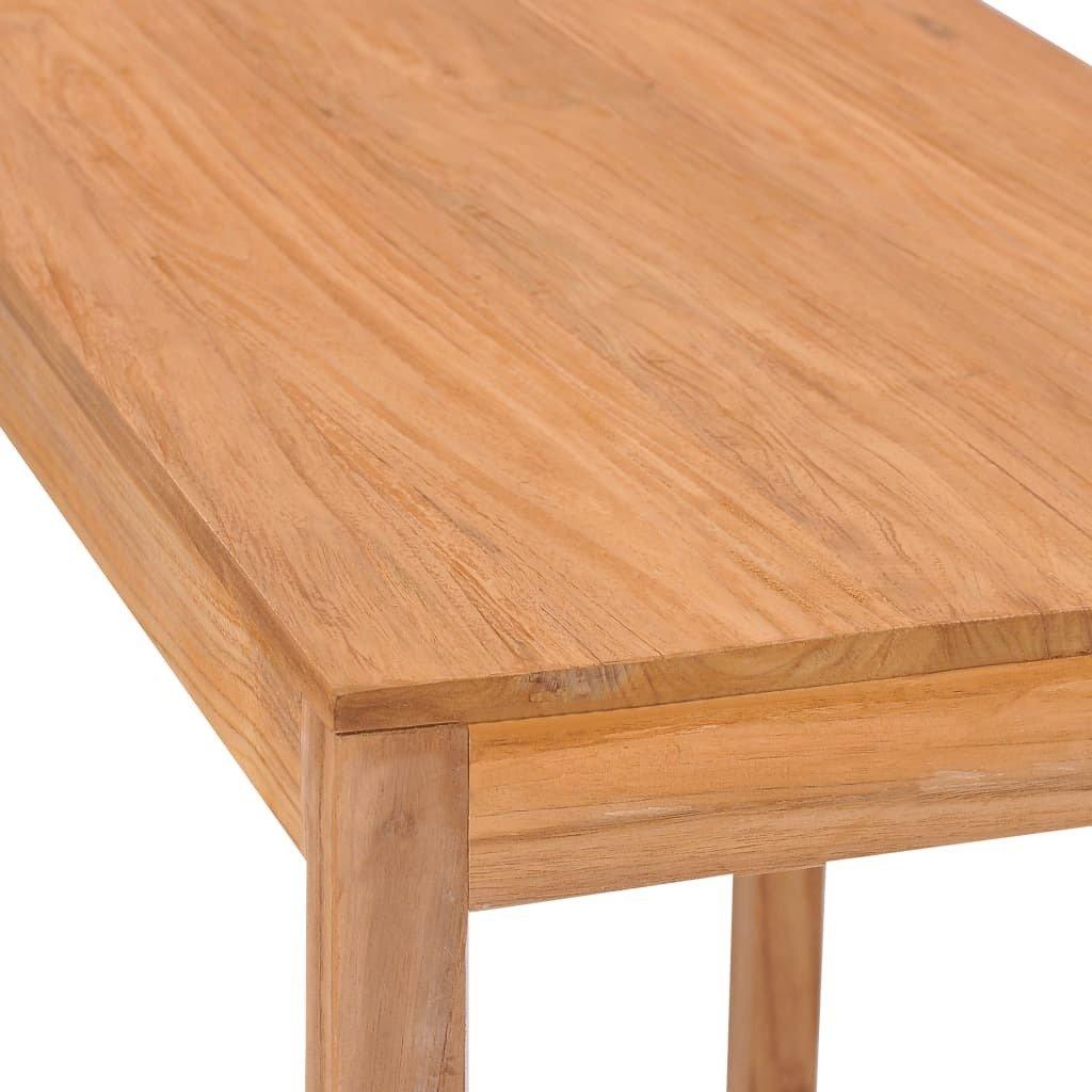 VidaXL Table de bar de jardin bois  