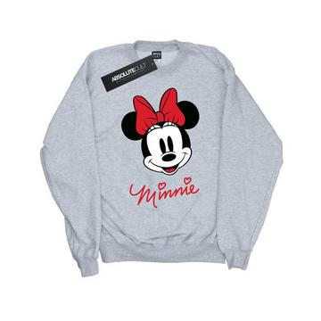 Minnie Mouse Face Sweatshirt