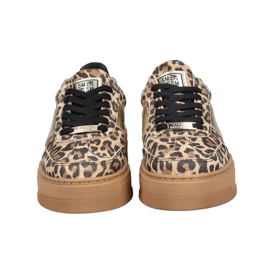 STEVE MADDEN SM11003414x Leopard Print Plateau Sneaker  