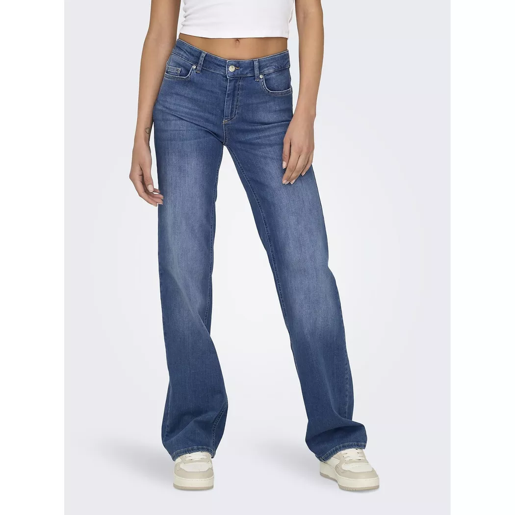 Only - Jean droit, Jean Coupe Droite, L, Bleu