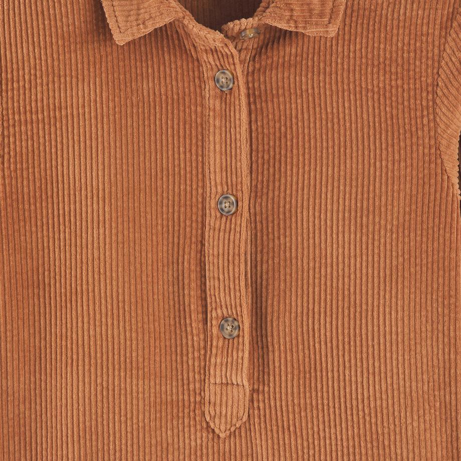 La Redoute Collections  Robe droite à manches longues en velours 