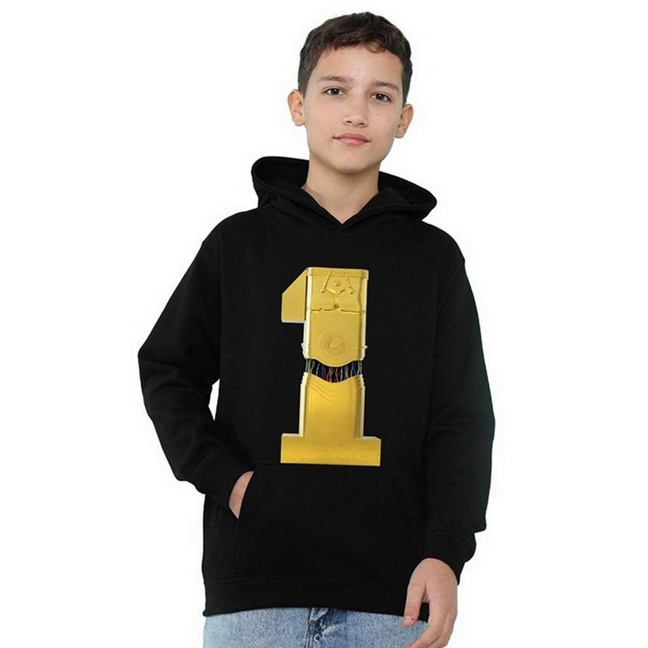 STAR WARS  1 Felpa Con Cappuccio C3po 