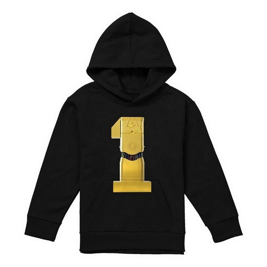 1 Felpa Con Cappuccio C3po
