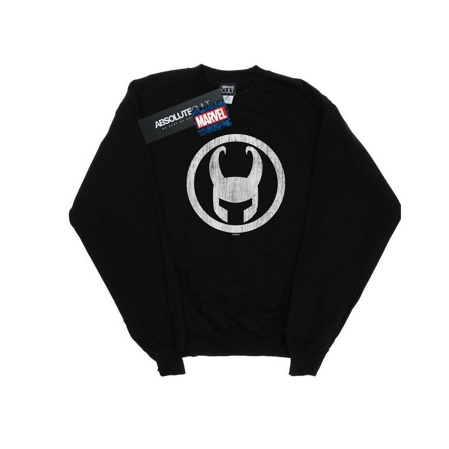 MARVEL Loki Distressed Logo Sweatshirt  