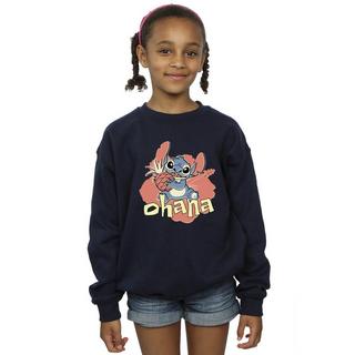 Disney  Lilo And Stitch Ohana Pineapple Sweatshirt 