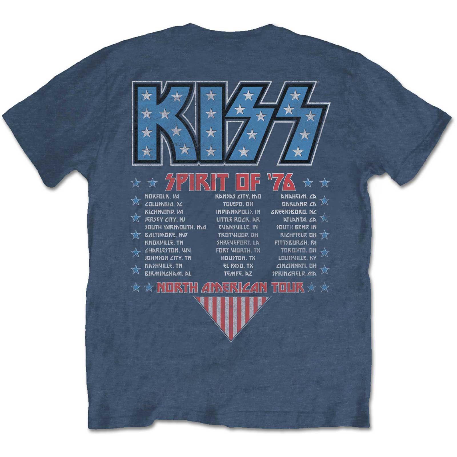 KISS Spirit of '76 Tour Americana T-Shirt  