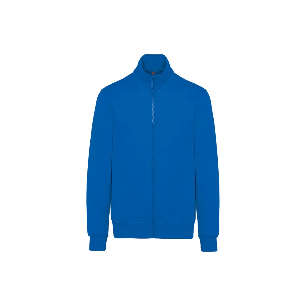 Kariban - jacke aus angerautem feece, L, Königsblau