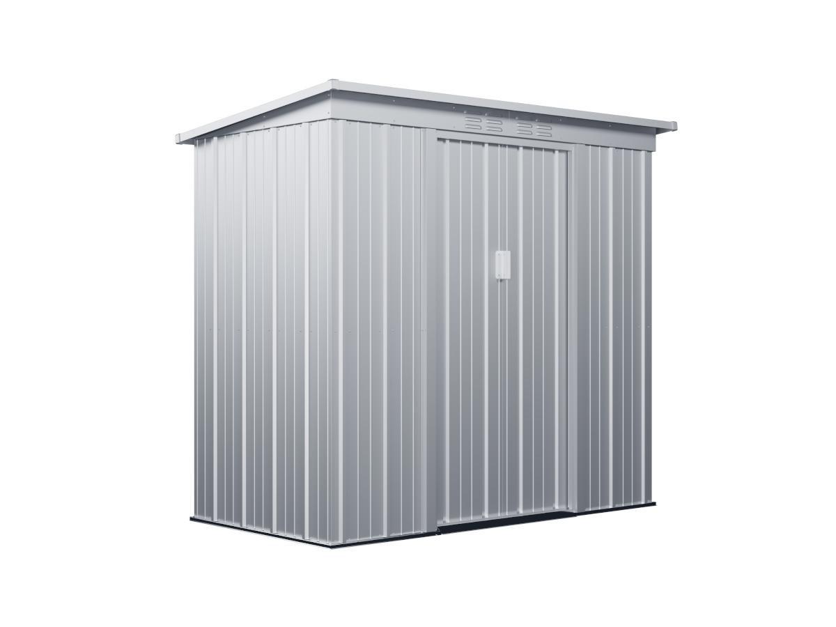 Vente-unique Gartenhaus Gerätehaus - Stahl - 2,32 m² - ACAMAR  