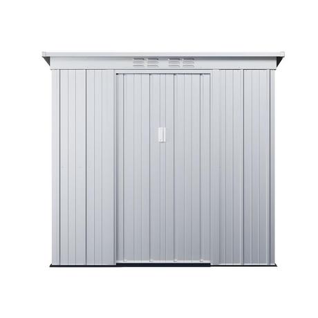 Vente-unique Gartenhaus Gerätehaus - Stahl - 2,32 m² - ACAMAR  
