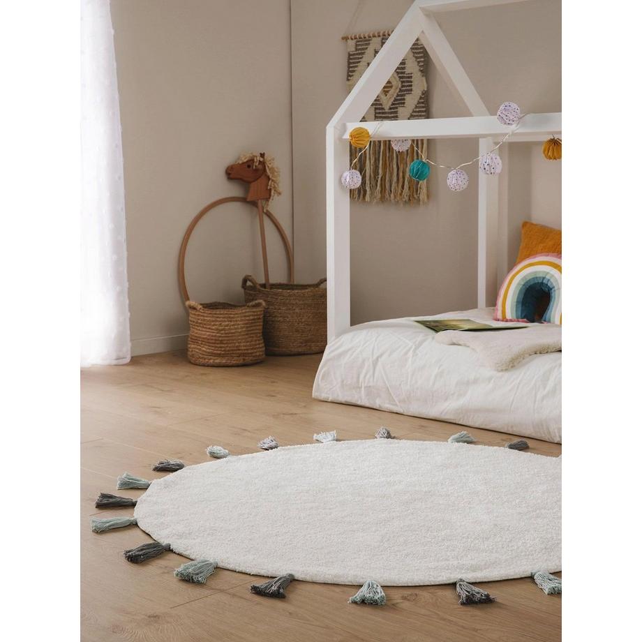 Benuta Tappeto lavabile per bambini Malu Azzuro  