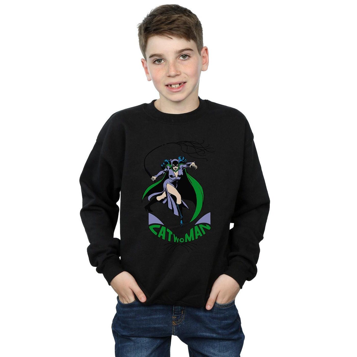 DC COMICS  Catwoman Whip Sweatshirt 