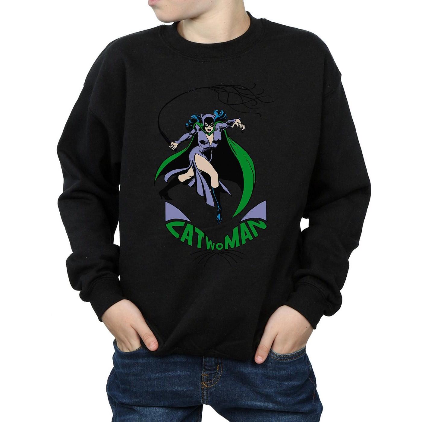 DC COMICS  Catwoman Whip Sweatshirt 