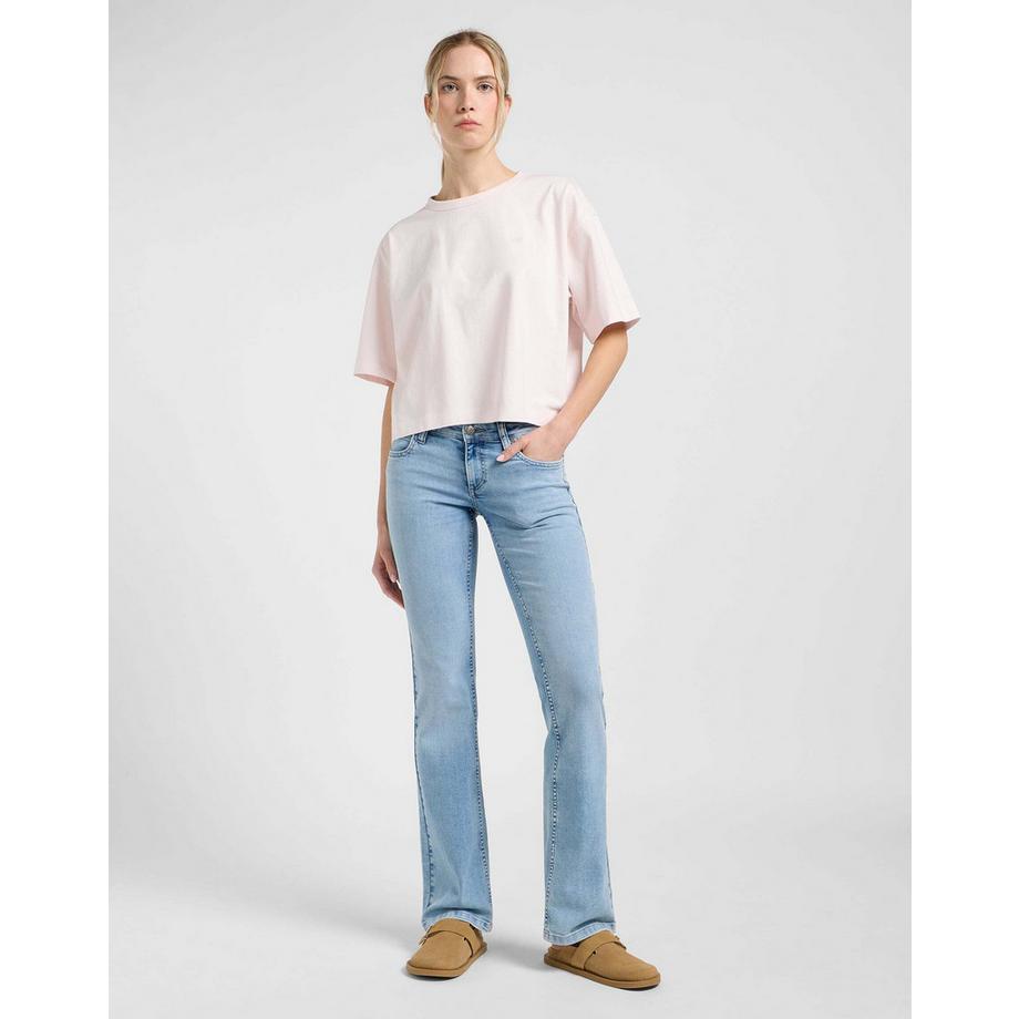 Lee Cropped Boxy T-Shirt  