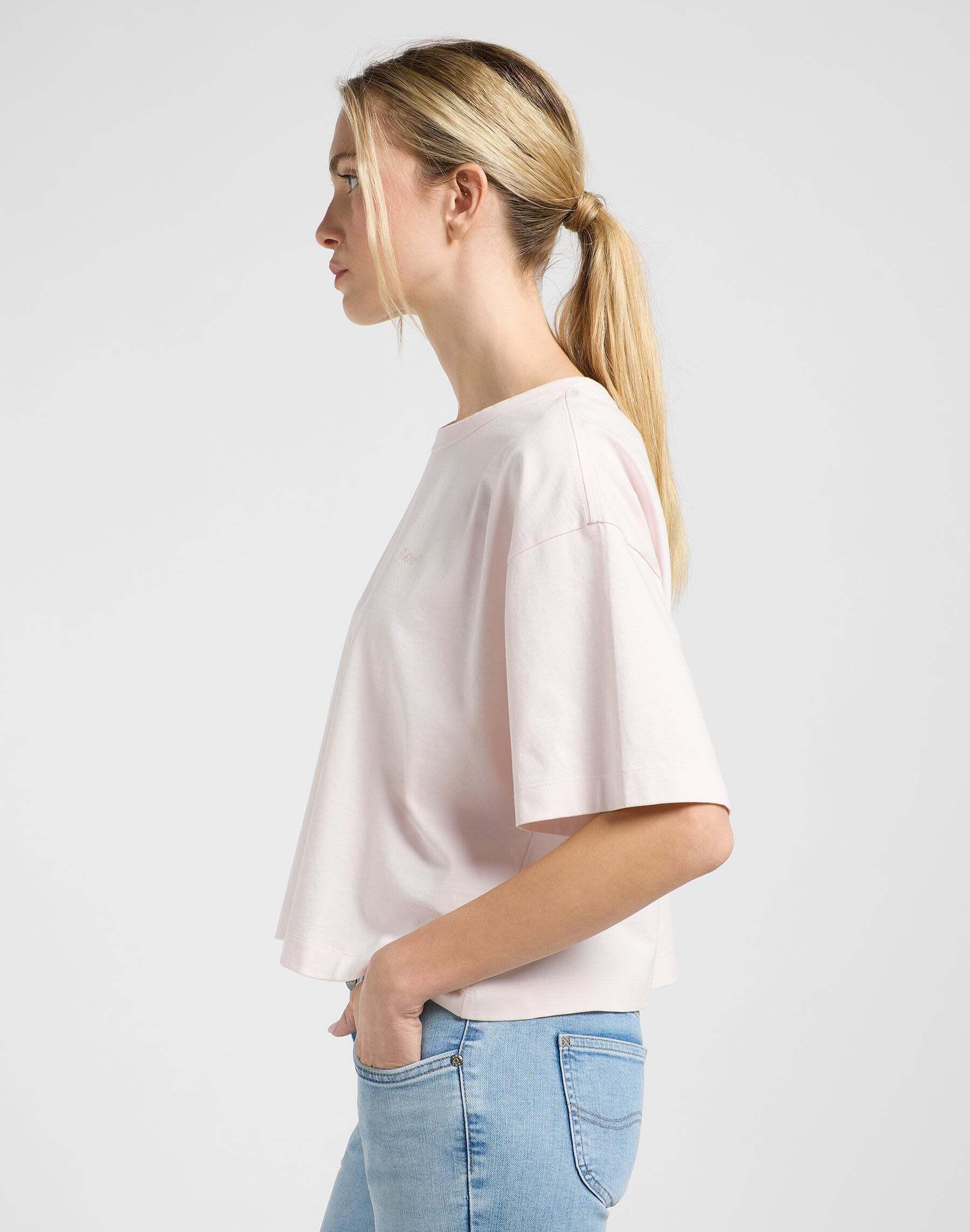 Lee Cropped Boxy T-Shirt  