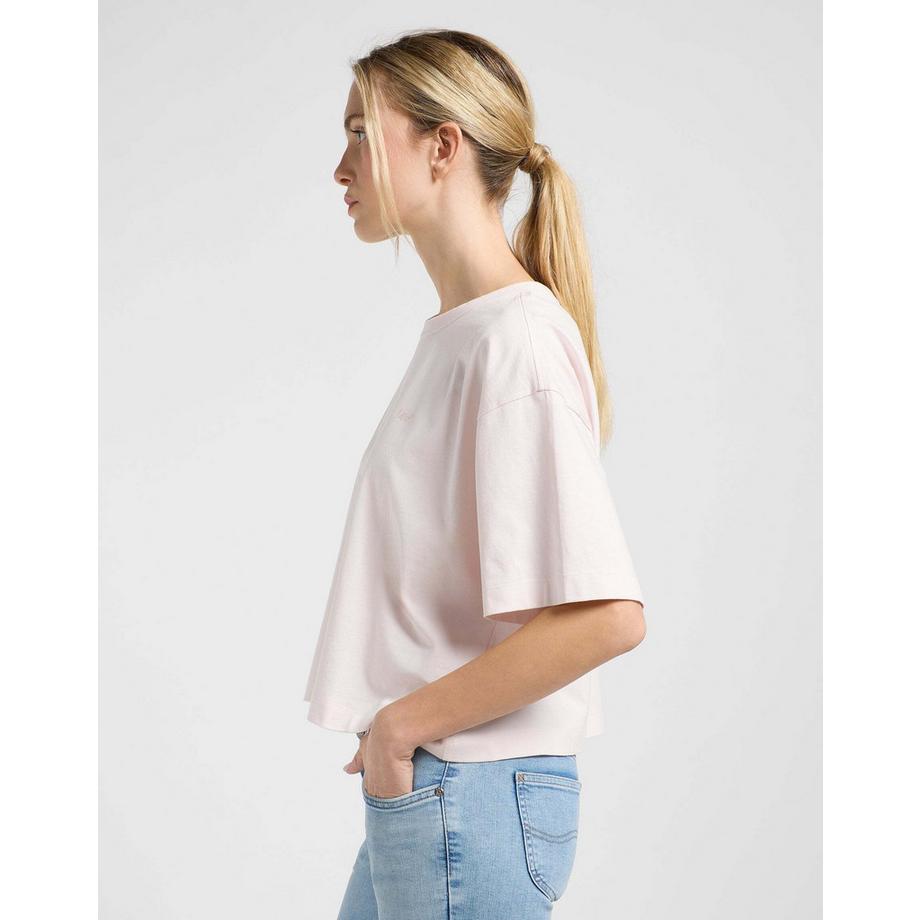 Lee Cropped Boxy T-Shirt  