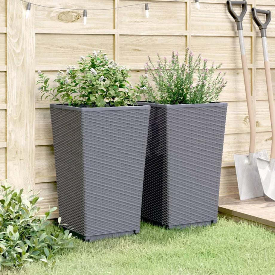 VidaXL Jardinière polypropylène  