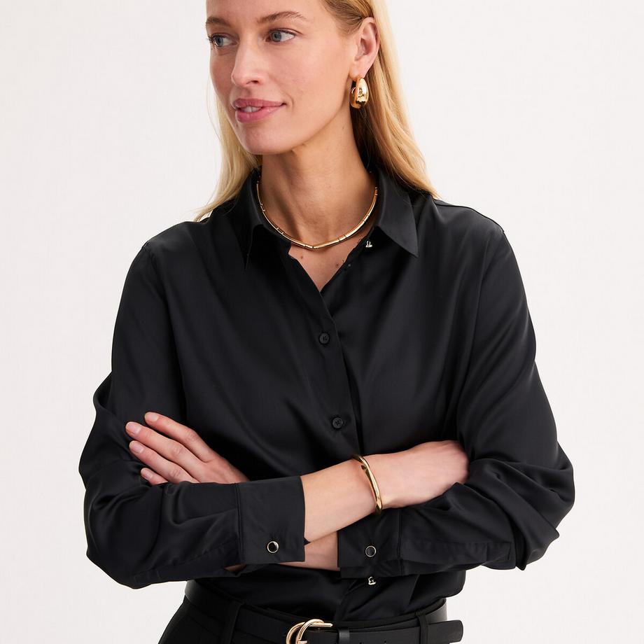 Chemise en satin