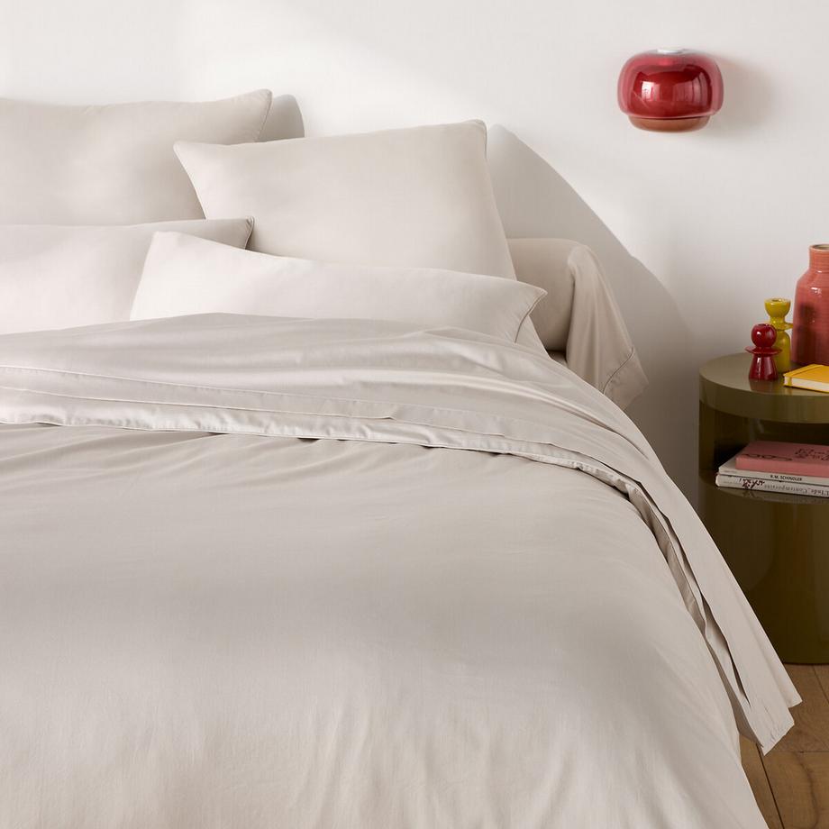 Housse de couette en satin de coton