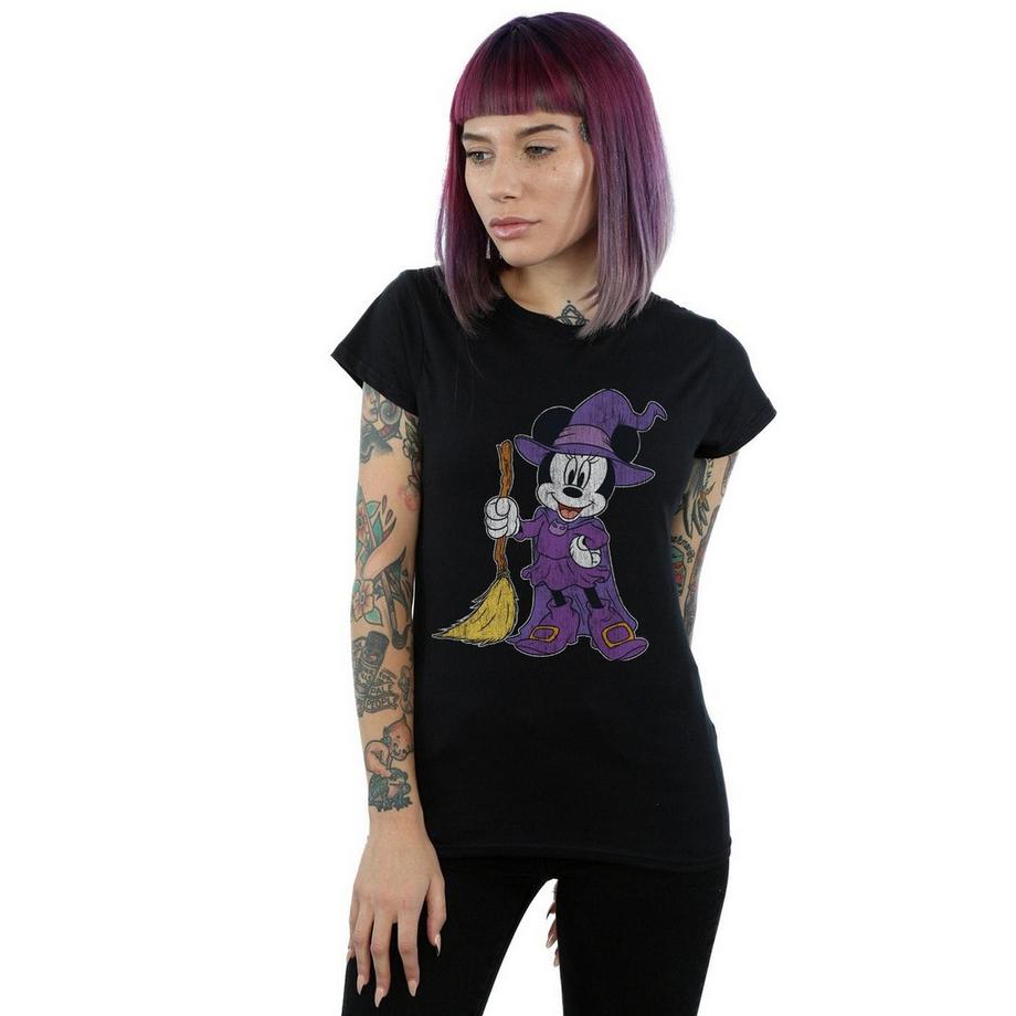 Disney Minnie Mouse Strega T-Shirt Maniche Corte  