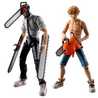 Banpresto  Shokugan Model Project Chainsaw Man & Denji 15cm Set 2PK 