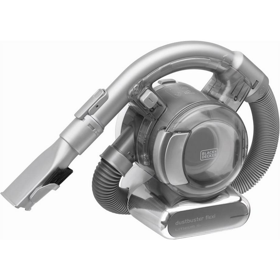 BLACK+DECKER Akku-Handsauger Dustbuster Flexi, silber  